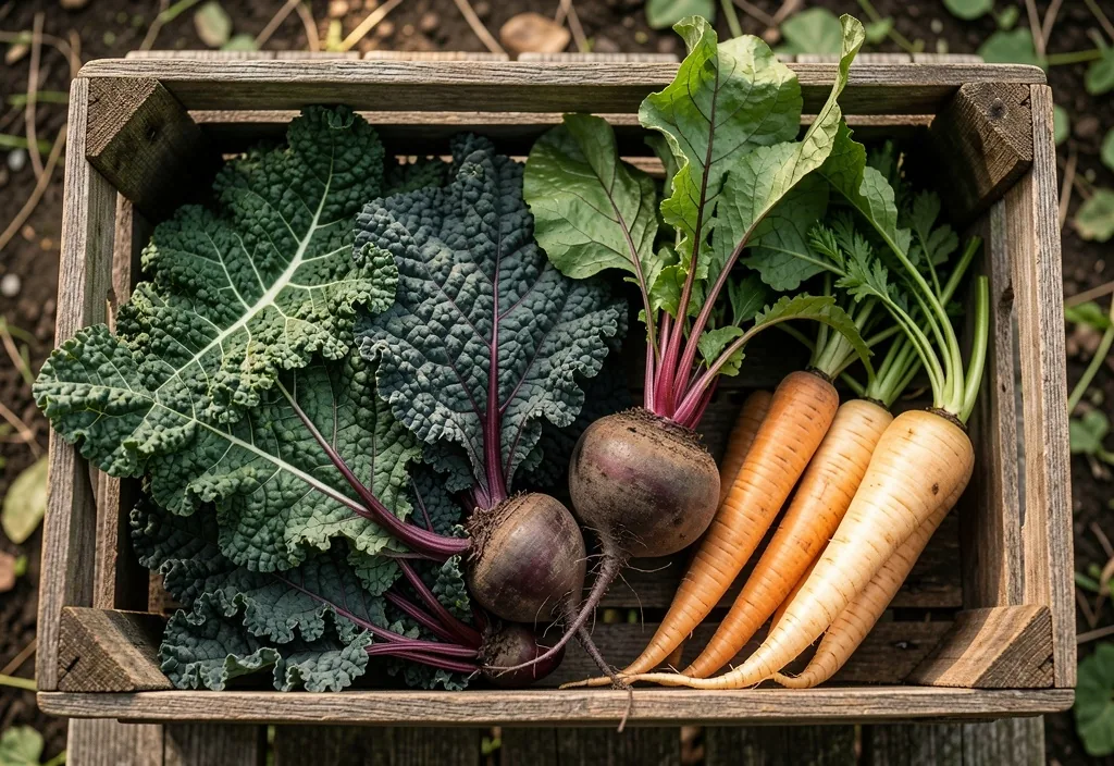 Seasonal UK vegetables